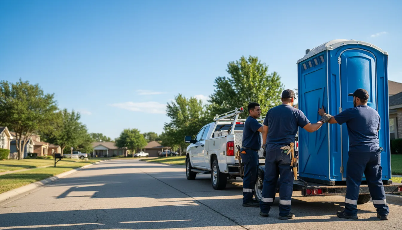 Portable Toilet Rental in Wolfforth, TX near me